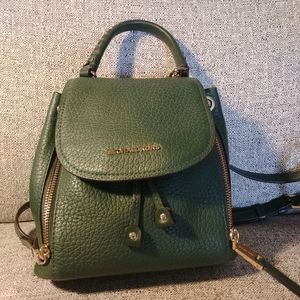 Michael Kors Viv Extra-Small Pebbled Leather Backpack